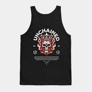 Fire Skull - Unchained Tank Top